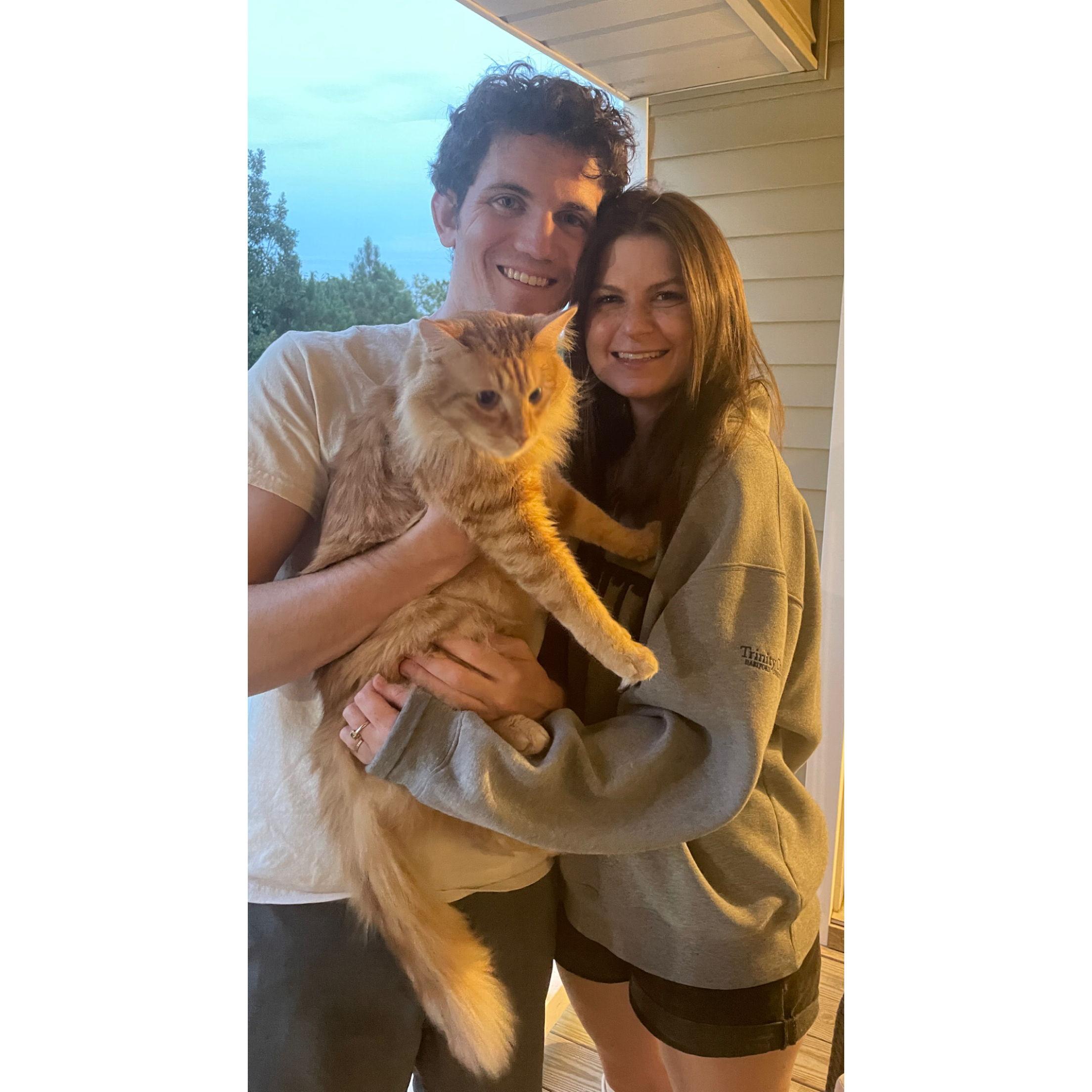 2022 - Fam photo with our first born