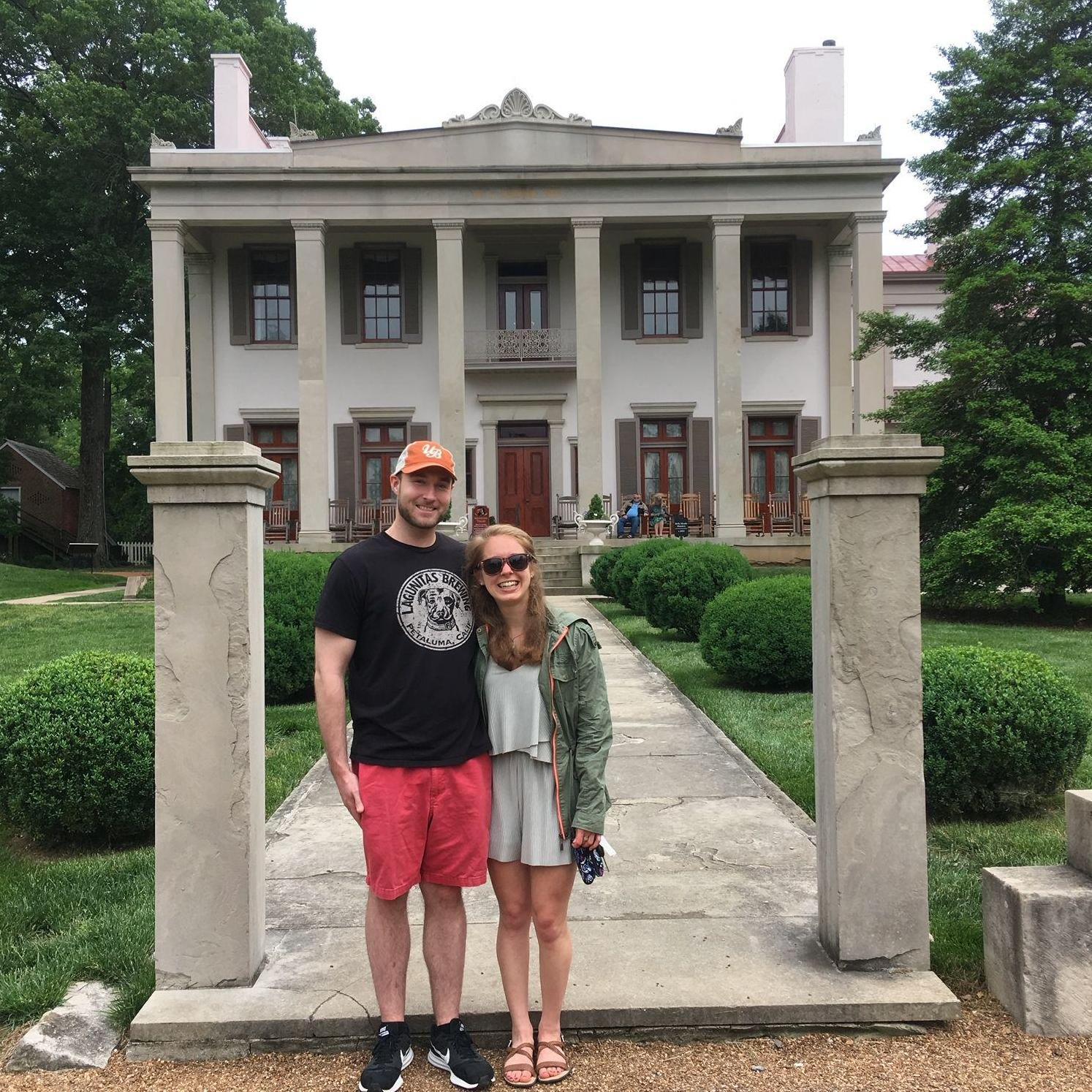 The first trip we ever flew together for to Nashville, TN