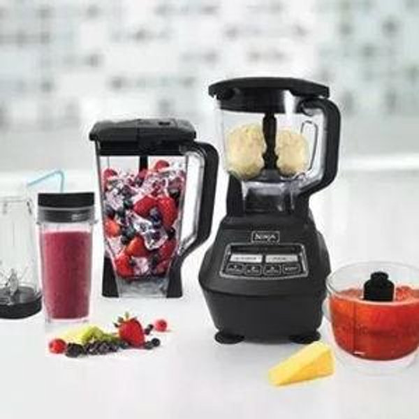 Ninja0 - Mega Kitchen System 72-Oz. Blender - Black - Walmart.com