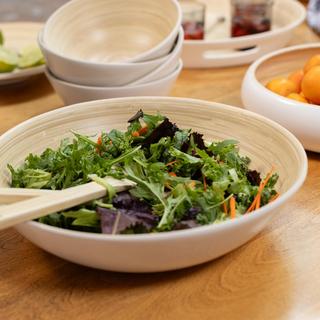 Lexa Bamboo Large Salad Bowl