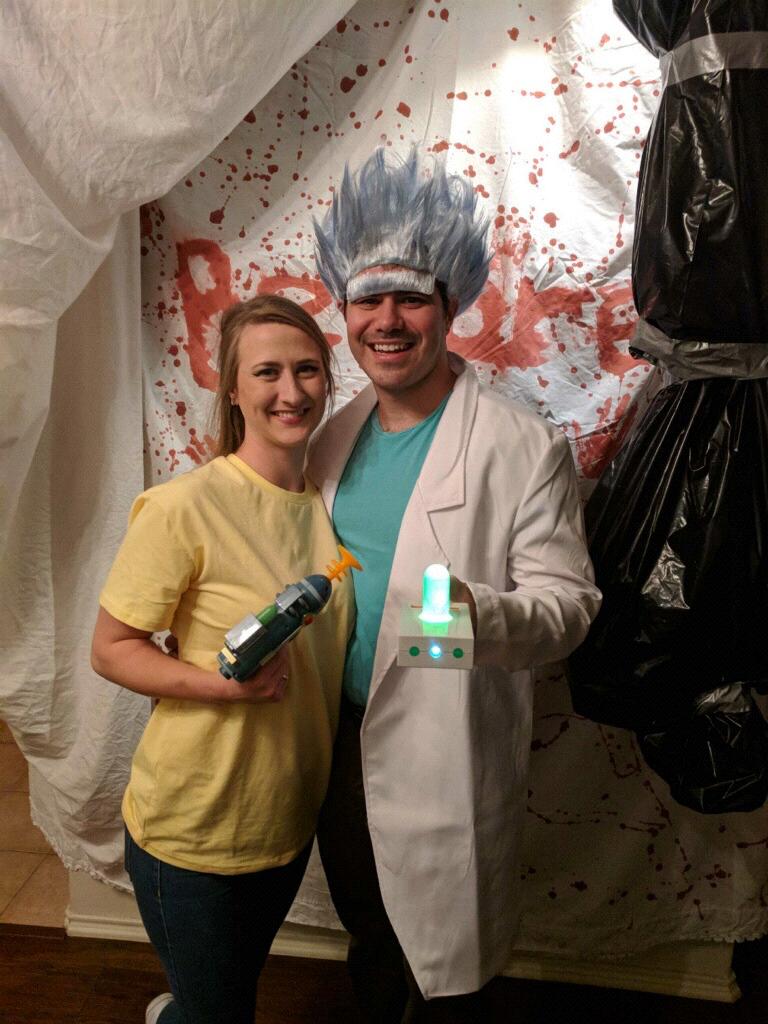 Halloween 2017 - Rick and Morty