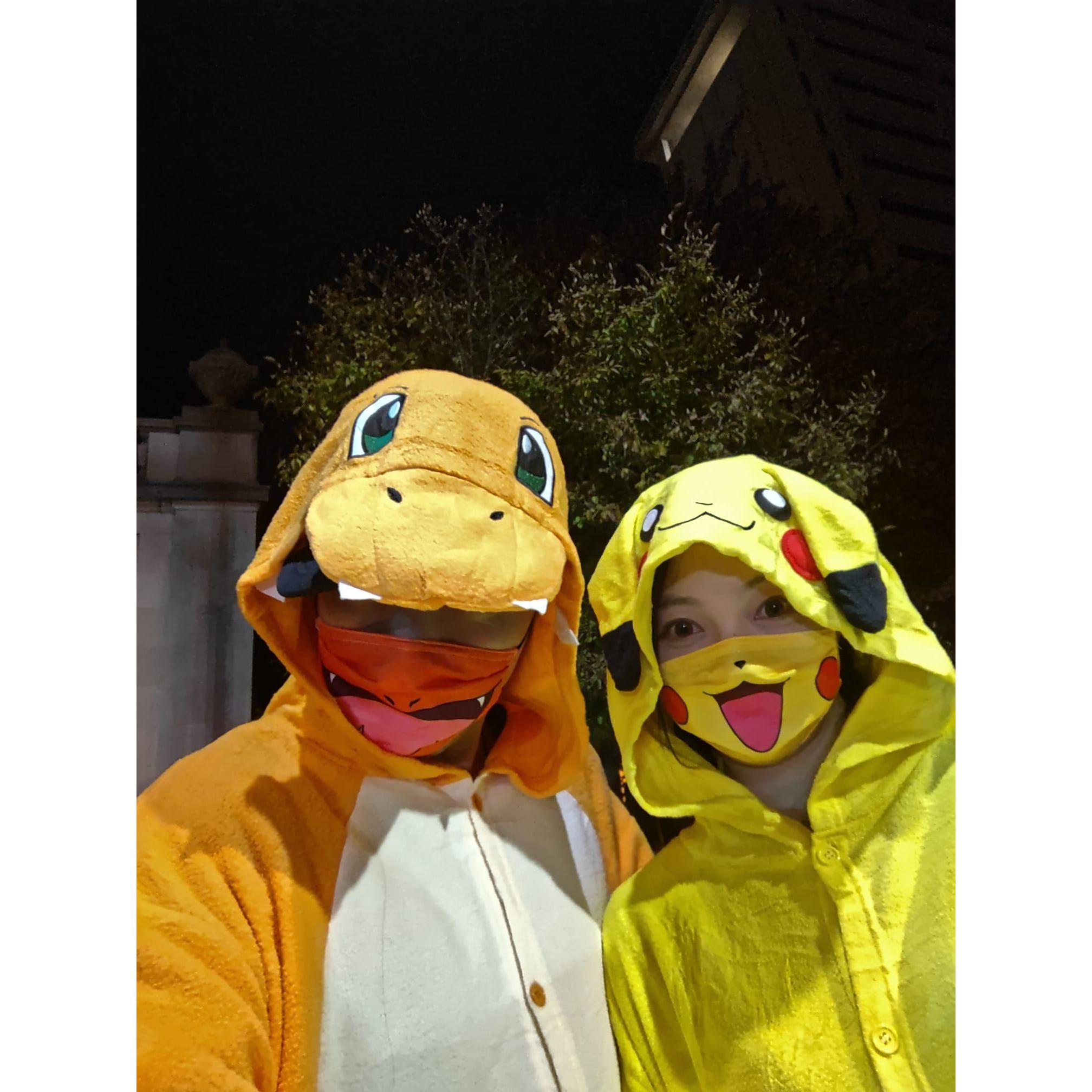 Pikachu & Charmander