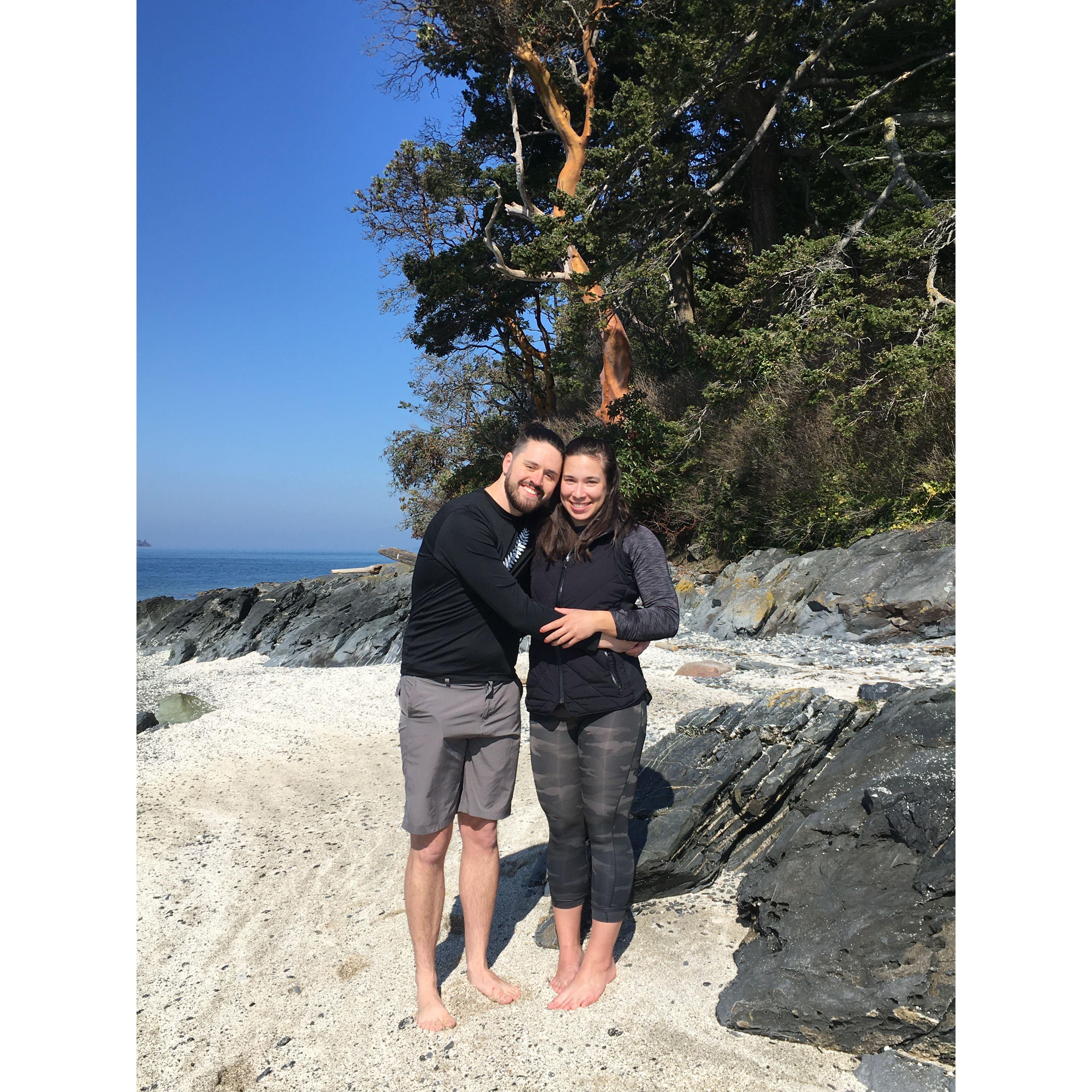 Visiting Jack Island on Alex's 27th birthday