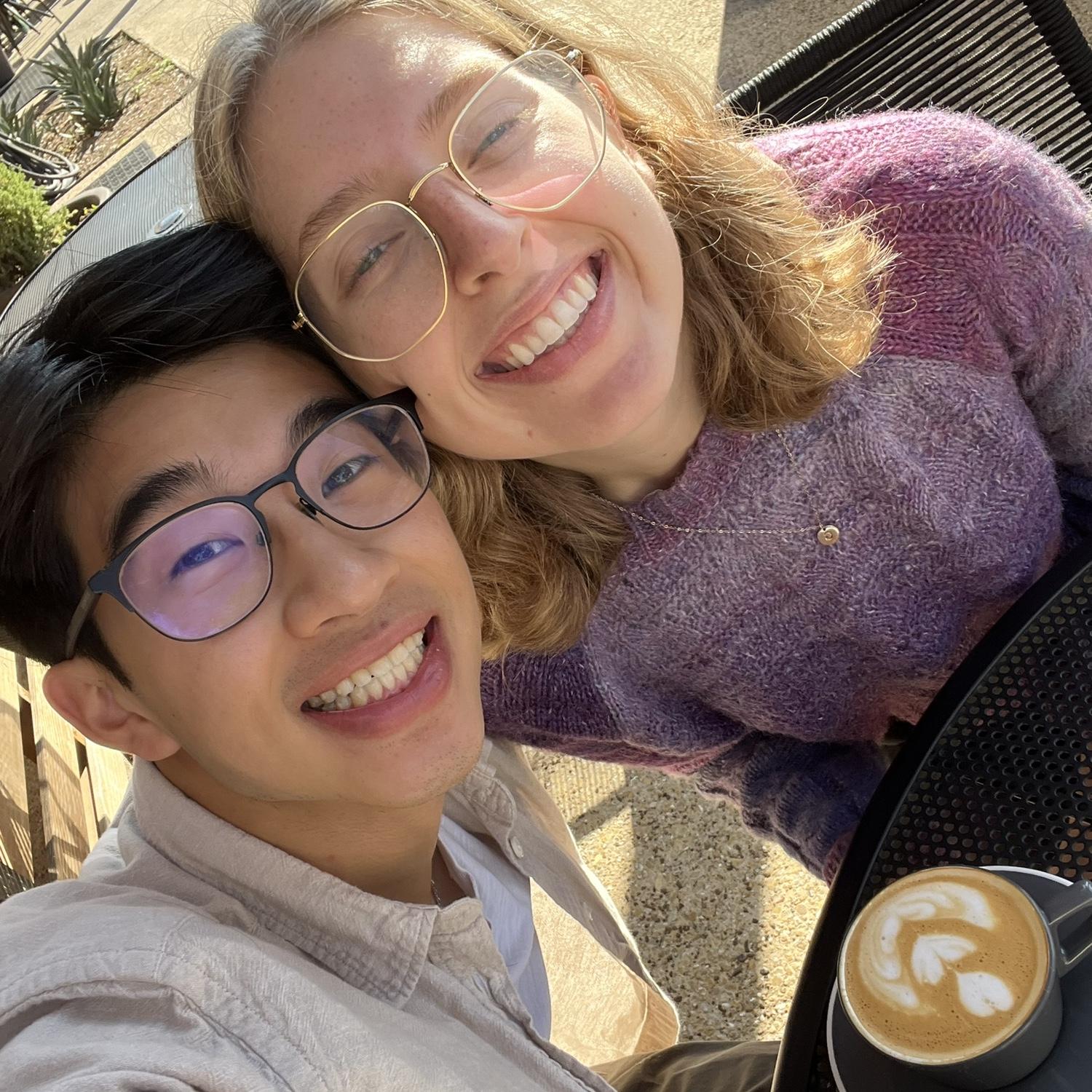 11-18-24

A year and one week before the engagement: the first official week of dating! Jonny flew to Texas to ask Grace to be his girlfriend! This was the first of many coffee dates!