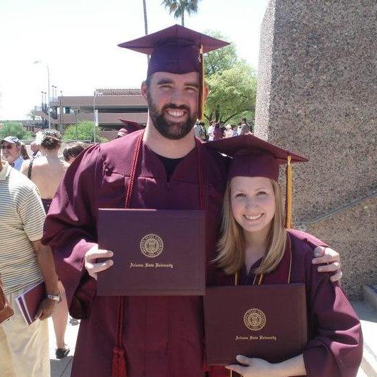 Graduation from Arizona State University, College of Liberal Arts and Sciences, June 2010