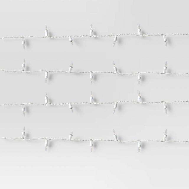 White Cord String Lights Clear - Room Essentials™