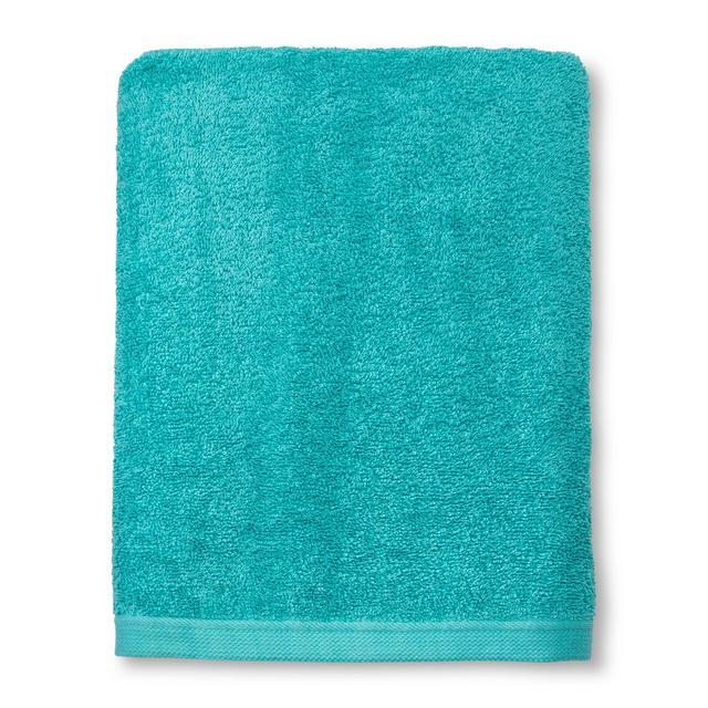 Everyday Solid Bath Towel Turquoise - Room Essentials™