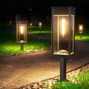 Solar Path Lights, Waterproof Solar Garden Lights Outdoor, Auto On/off Outdoor Solar Pathway Light Warm White for Yard Patio Driveway Landscape Walkway (Set of 8) (Set of 8)