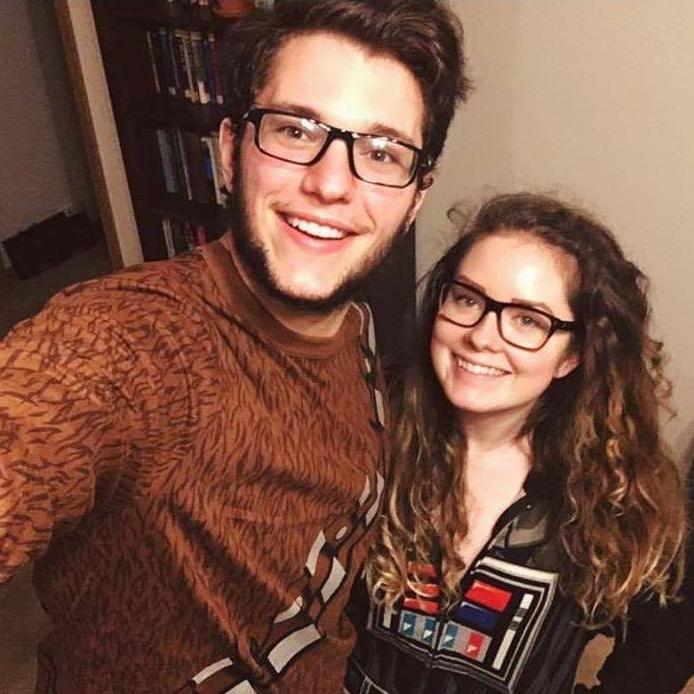 In our first apartment together