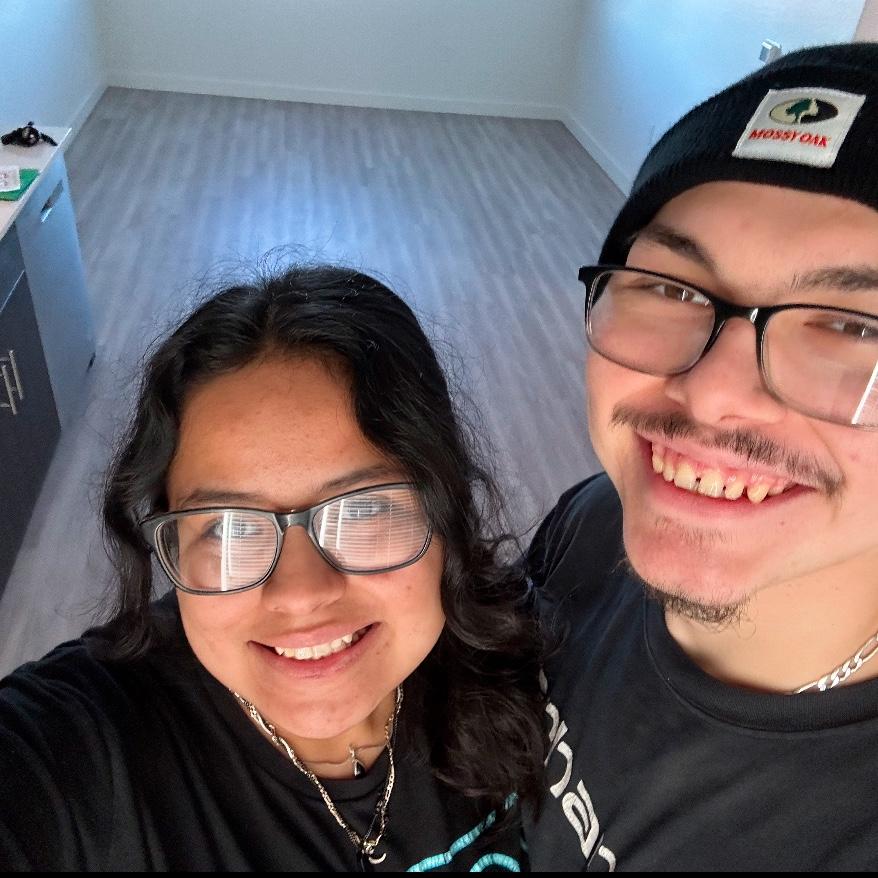 Our first apartment!