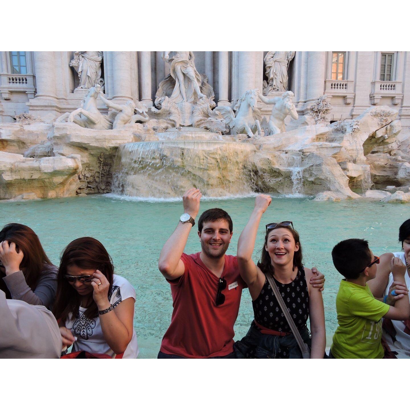 Trevi Fountain in Rome