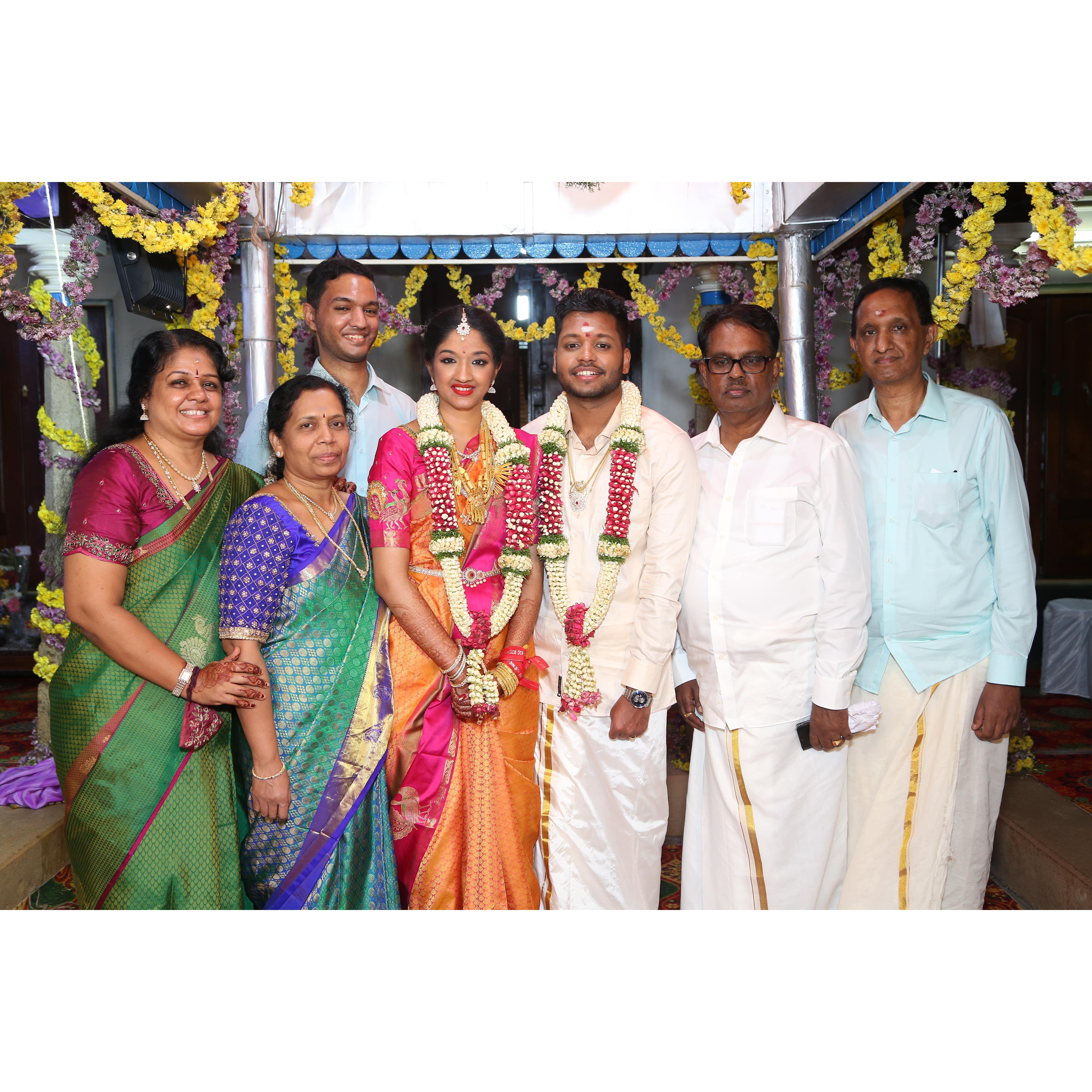 Bride and Grooms Family