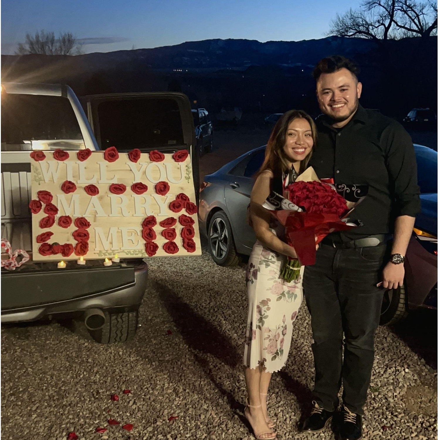 I said "YES!"