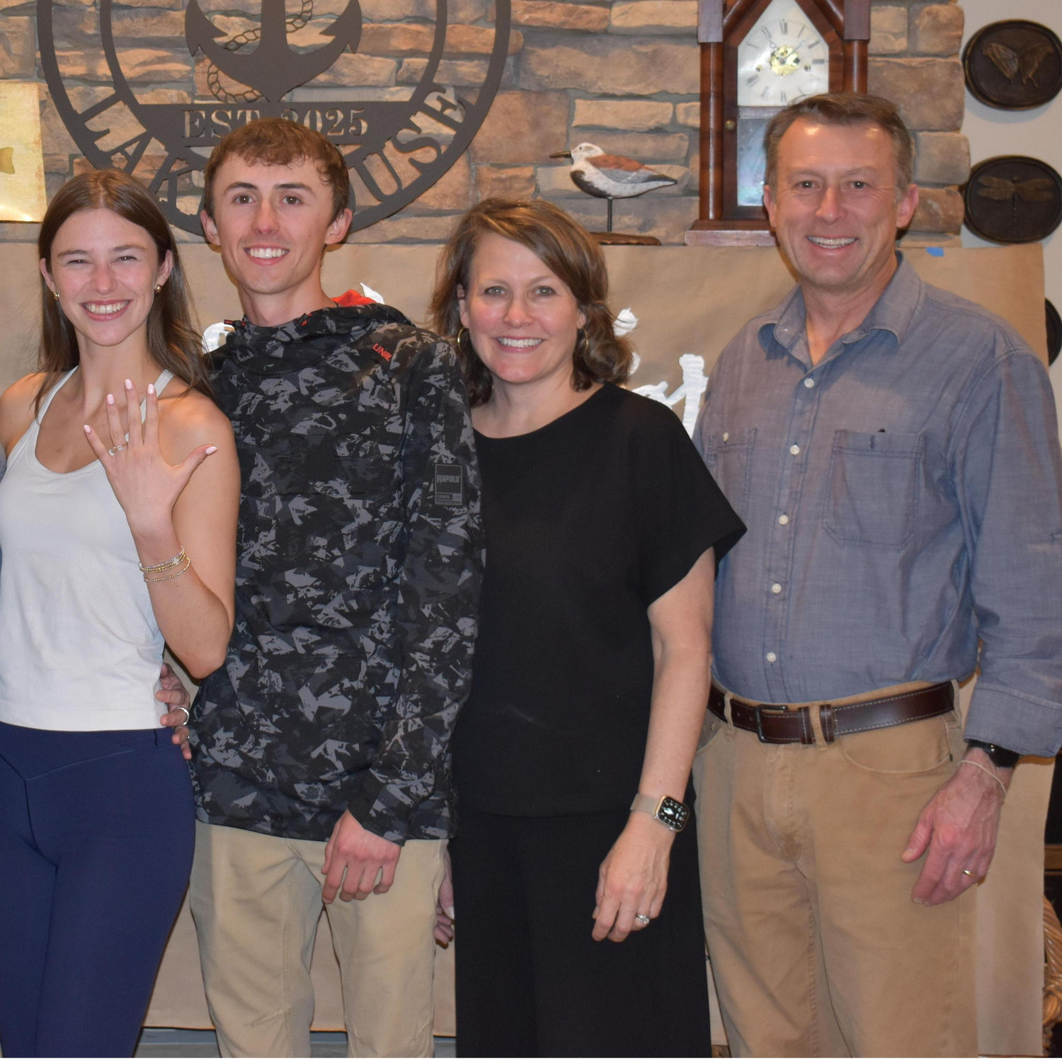 Ben's parents at our engagement!