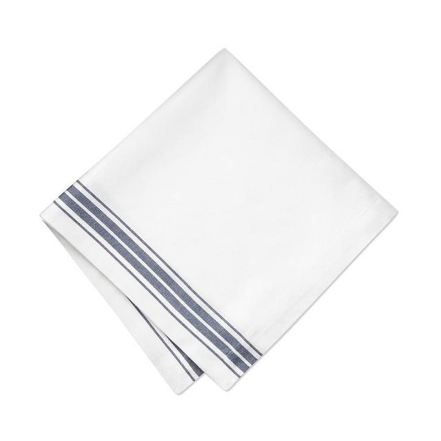 Restaurant Stripe Napkins, Set of 4, Blue