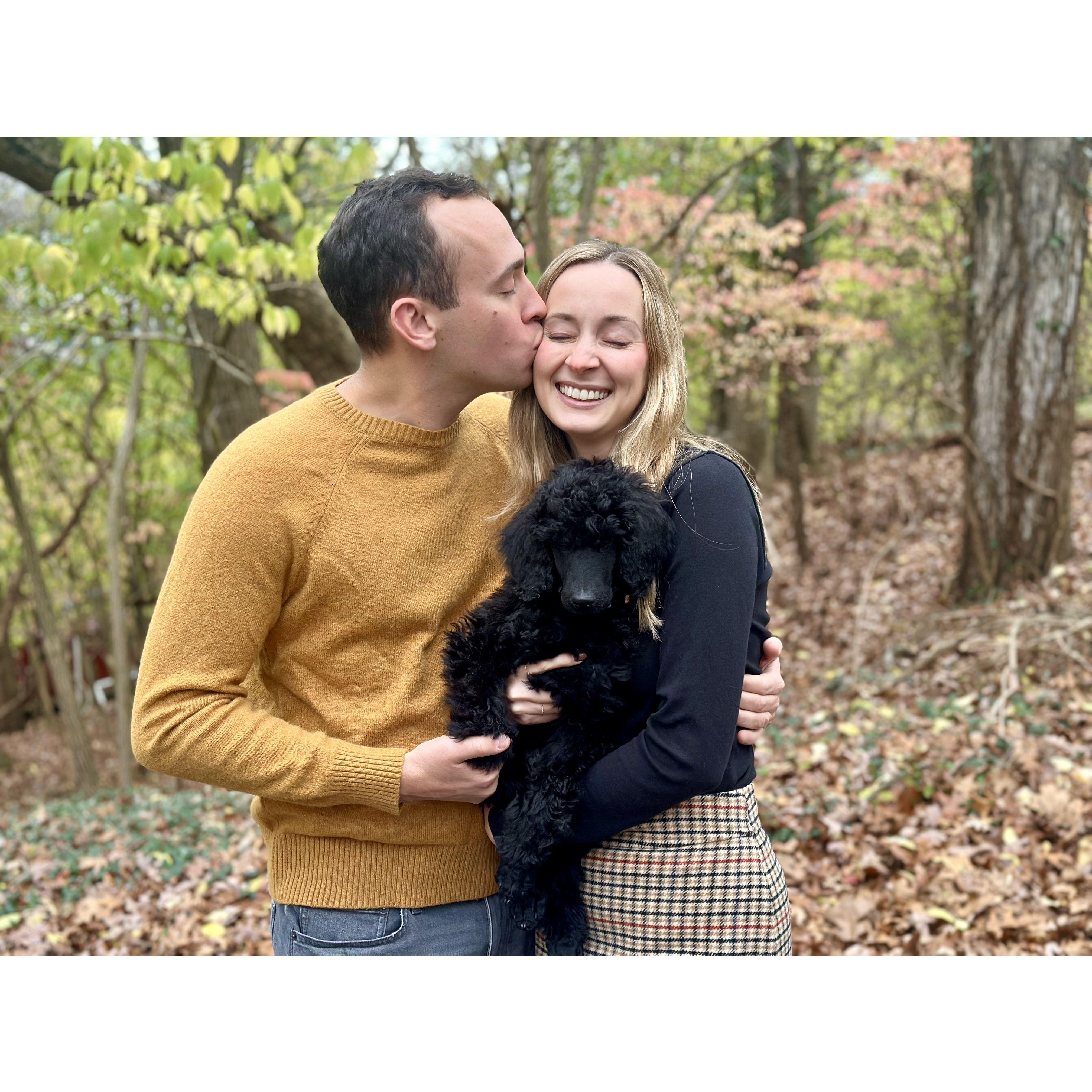 Carl's first Thanksgiving!