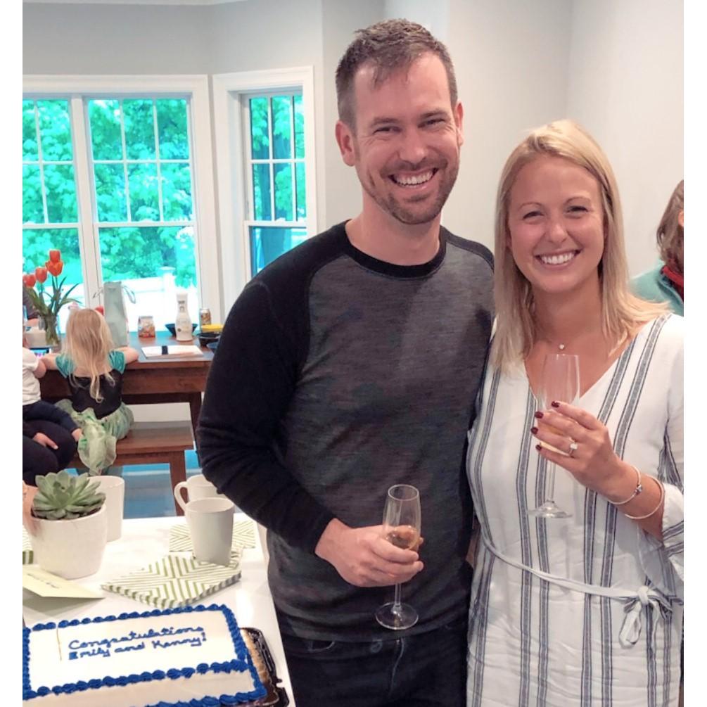 Celebrating engagement with friends and family