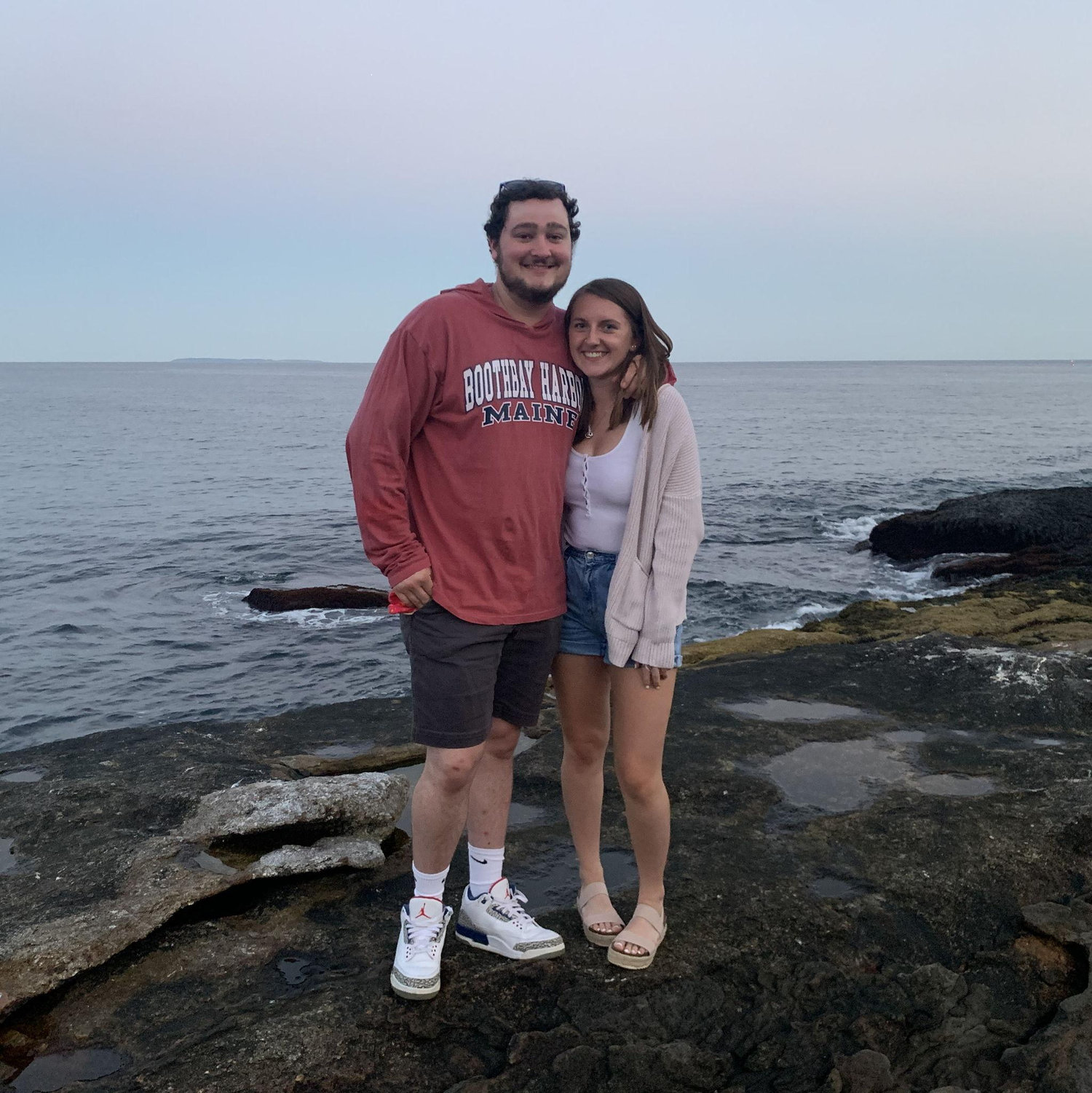 Hannah's first time in Maine!