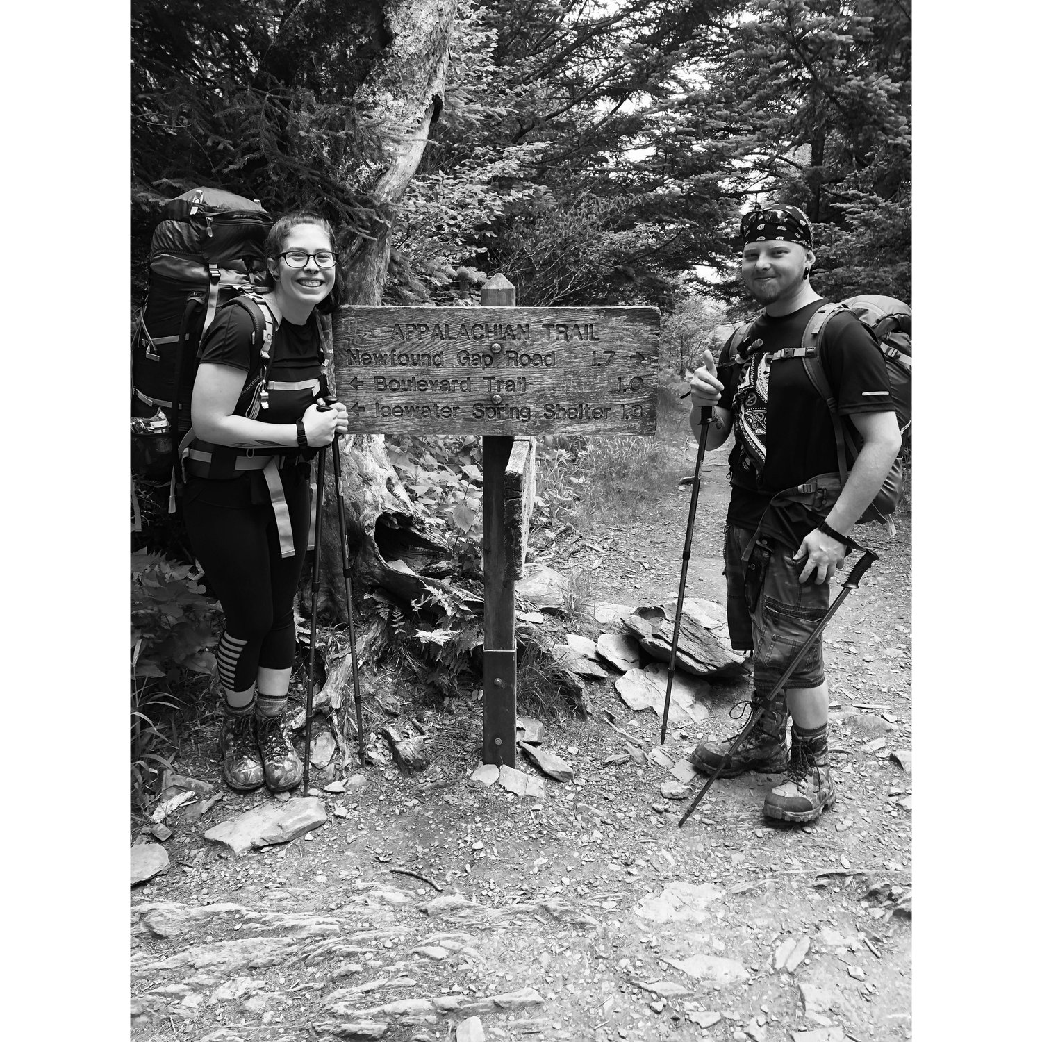 Matt's first AT hike! 2020