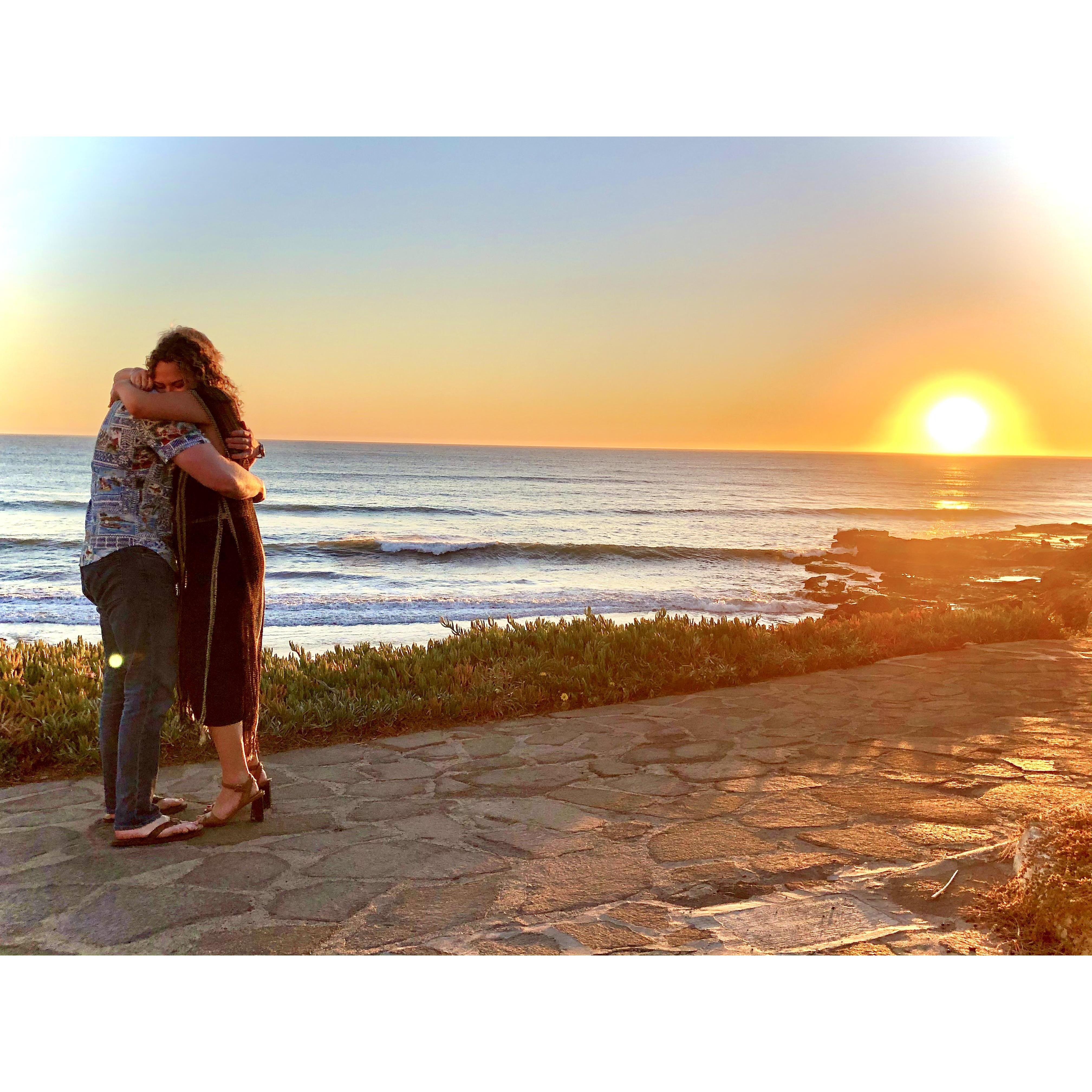 Engagement in Las Gaviotas, Baja California, Mexico 2020