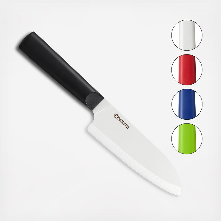 Kyocera, Innovationwhite™ Ceramic Santoku Knife | Zola