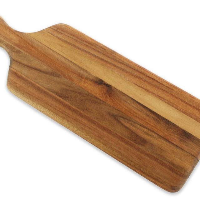 Villa Acacia Wooden Cheese Board and Bread Board, Classic Design - 17 x 6 Inch