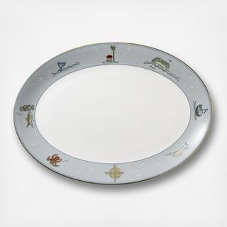 Sailors Farewell Oval Platter