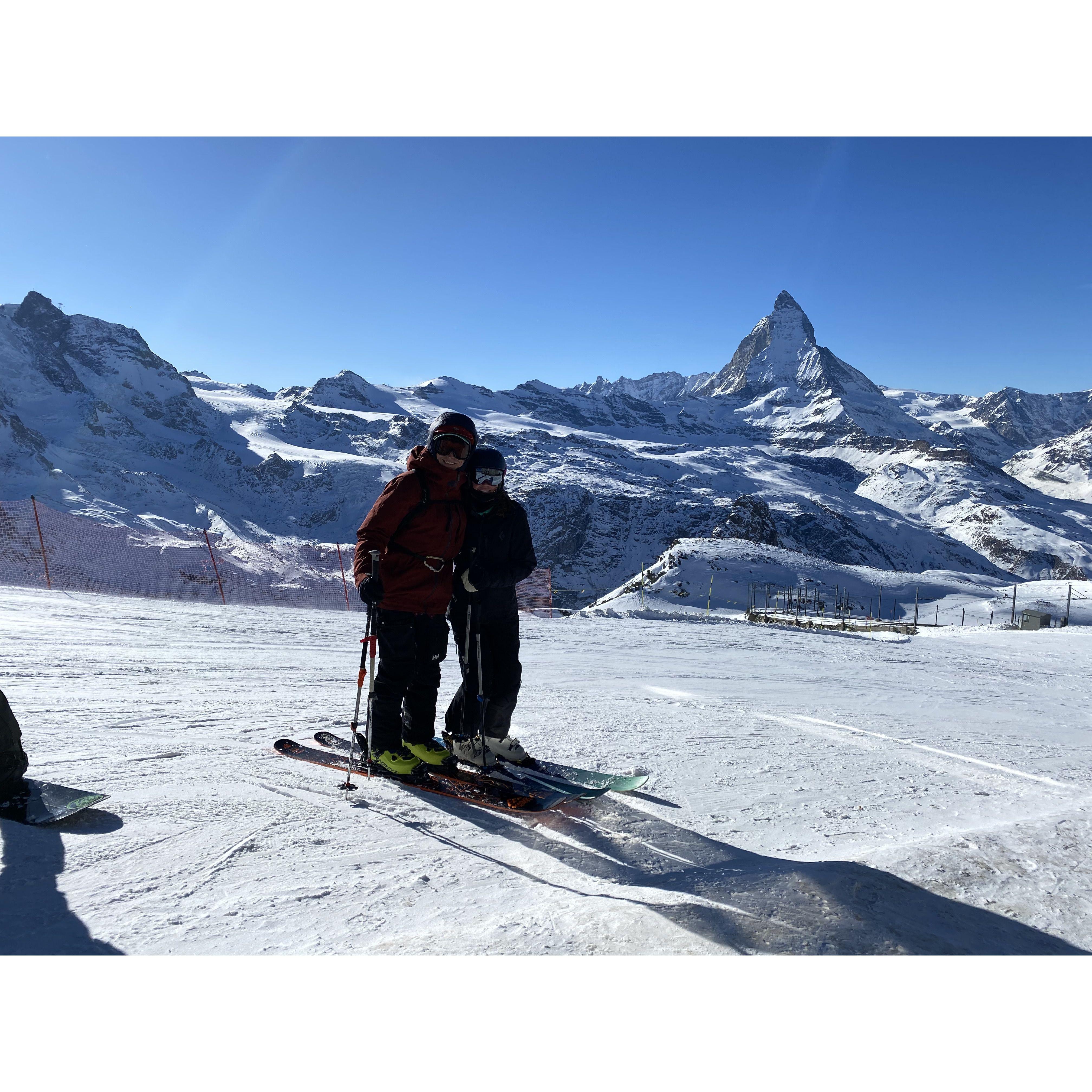 2023 Switzerland Vacation - skiing in Zermatt