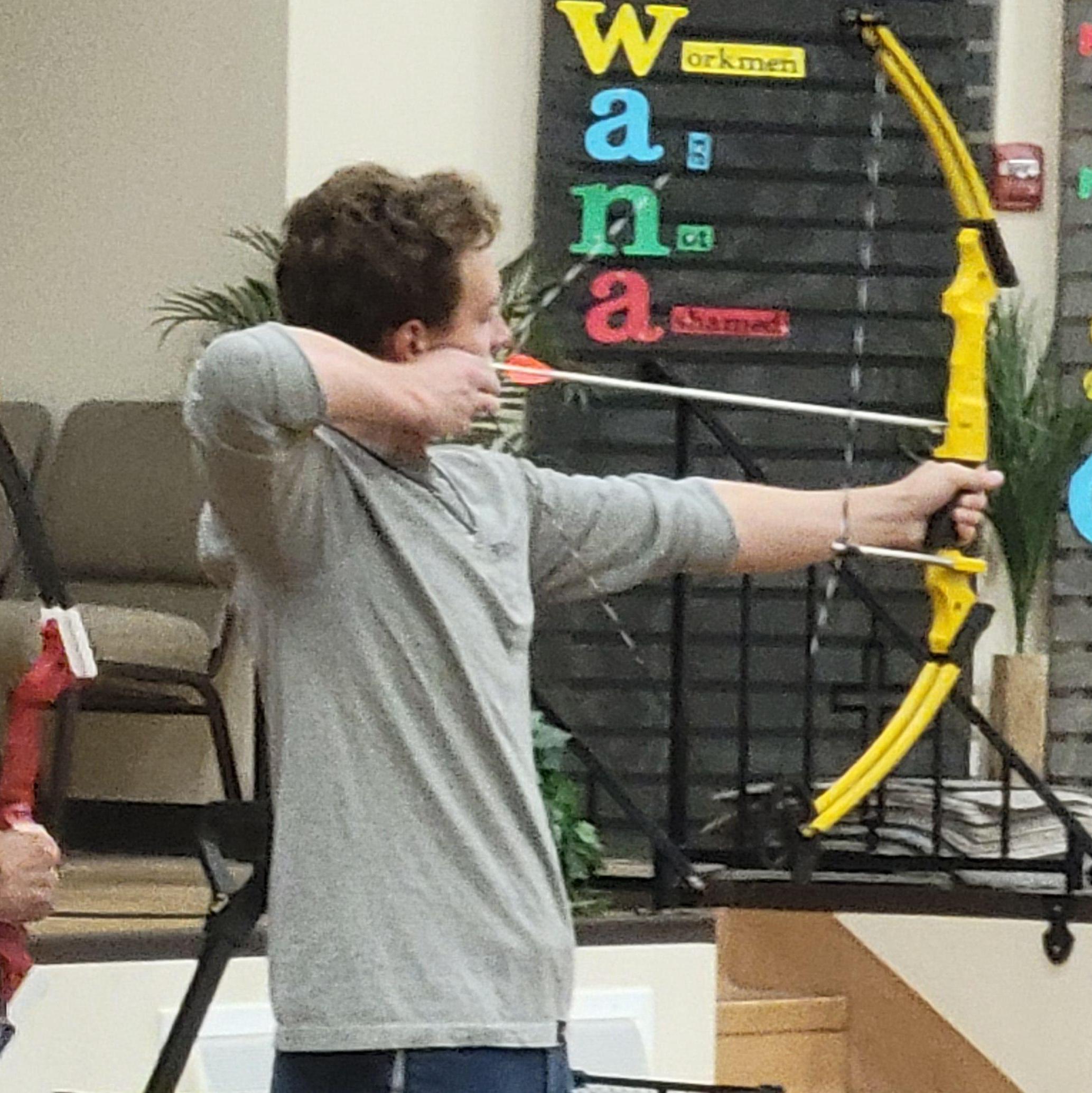 We grew a love for archery together!