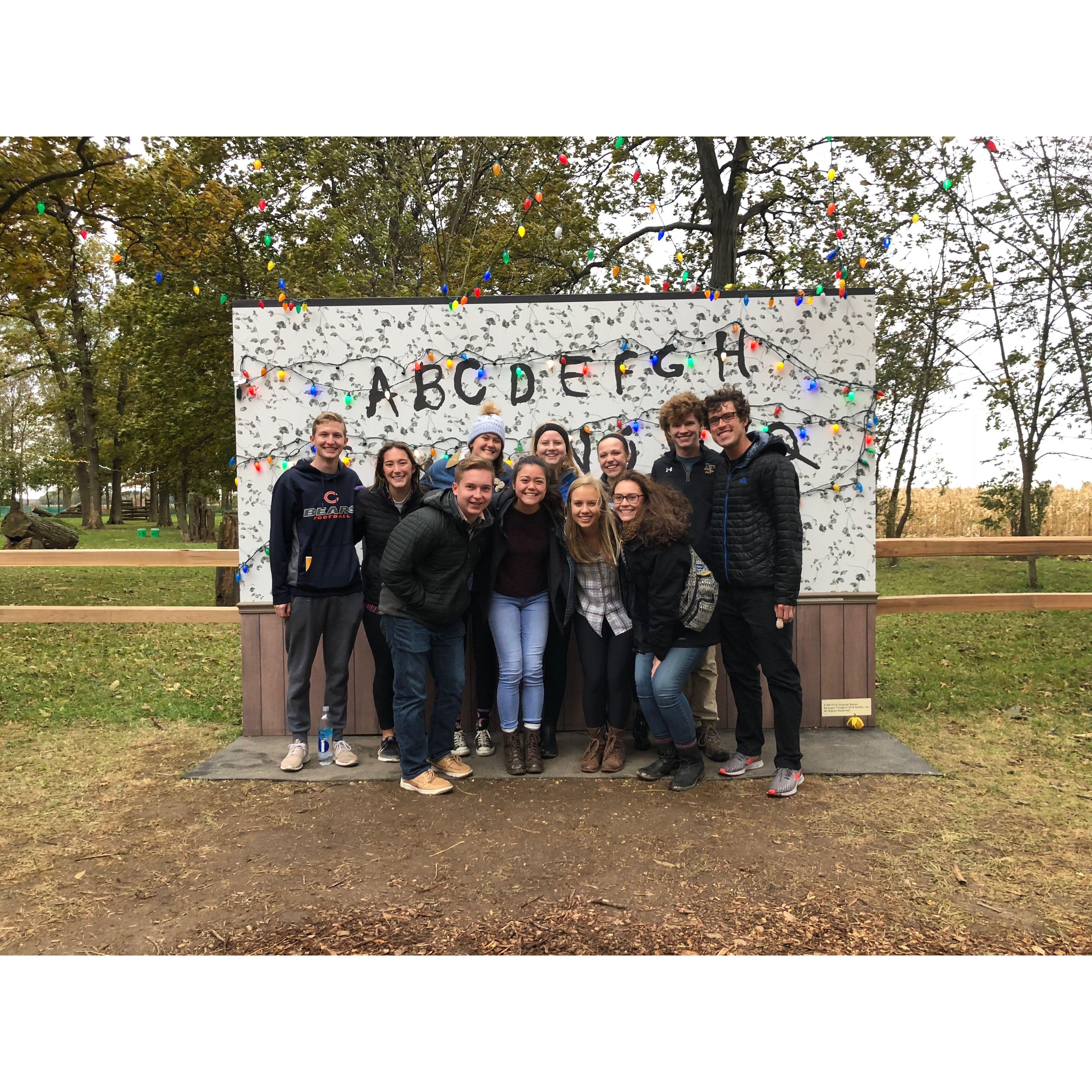 Our board bonding event for the Programs Board of IISE, planned by Rachel and Owen