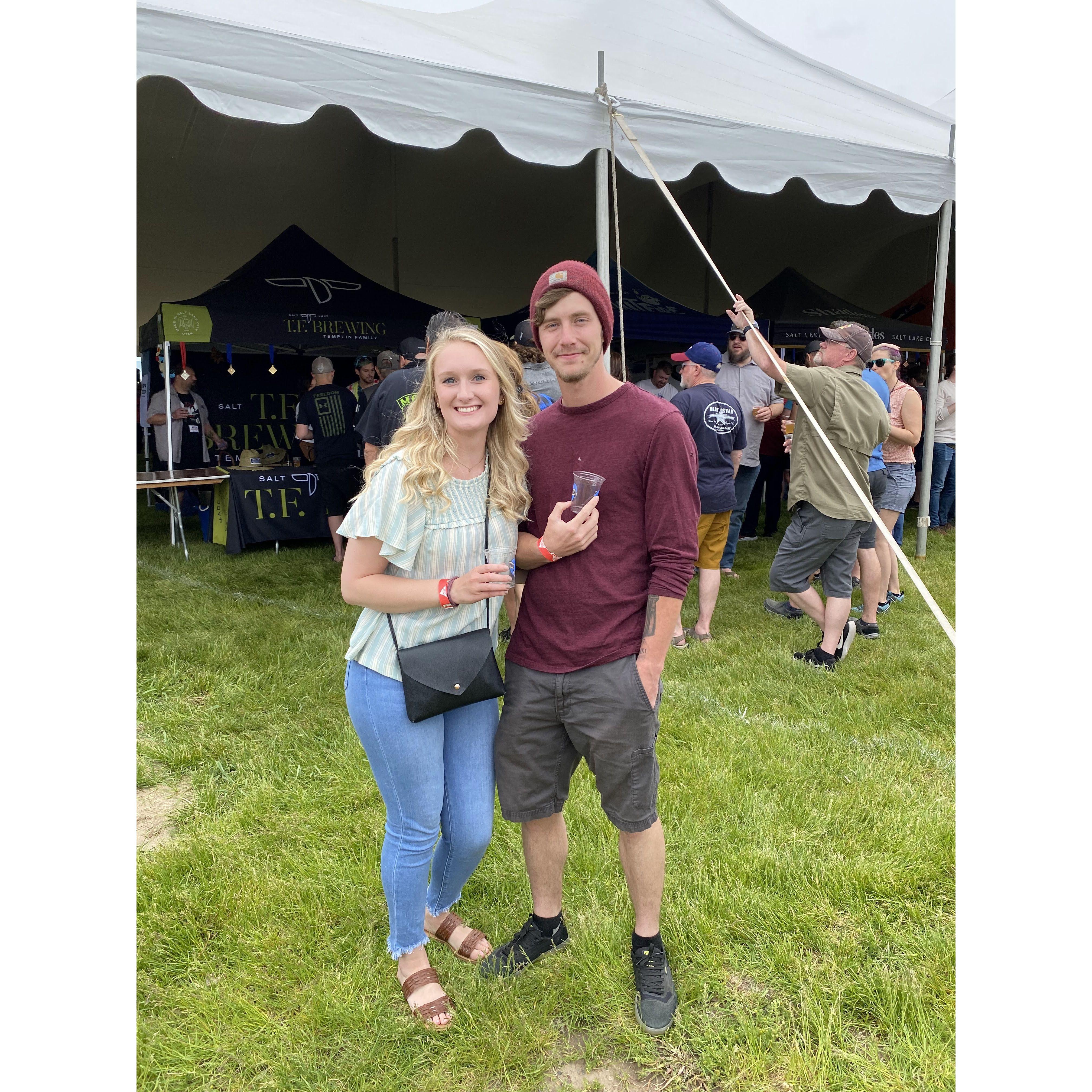 Beerfest in Idaho Falls. June 4, 2022