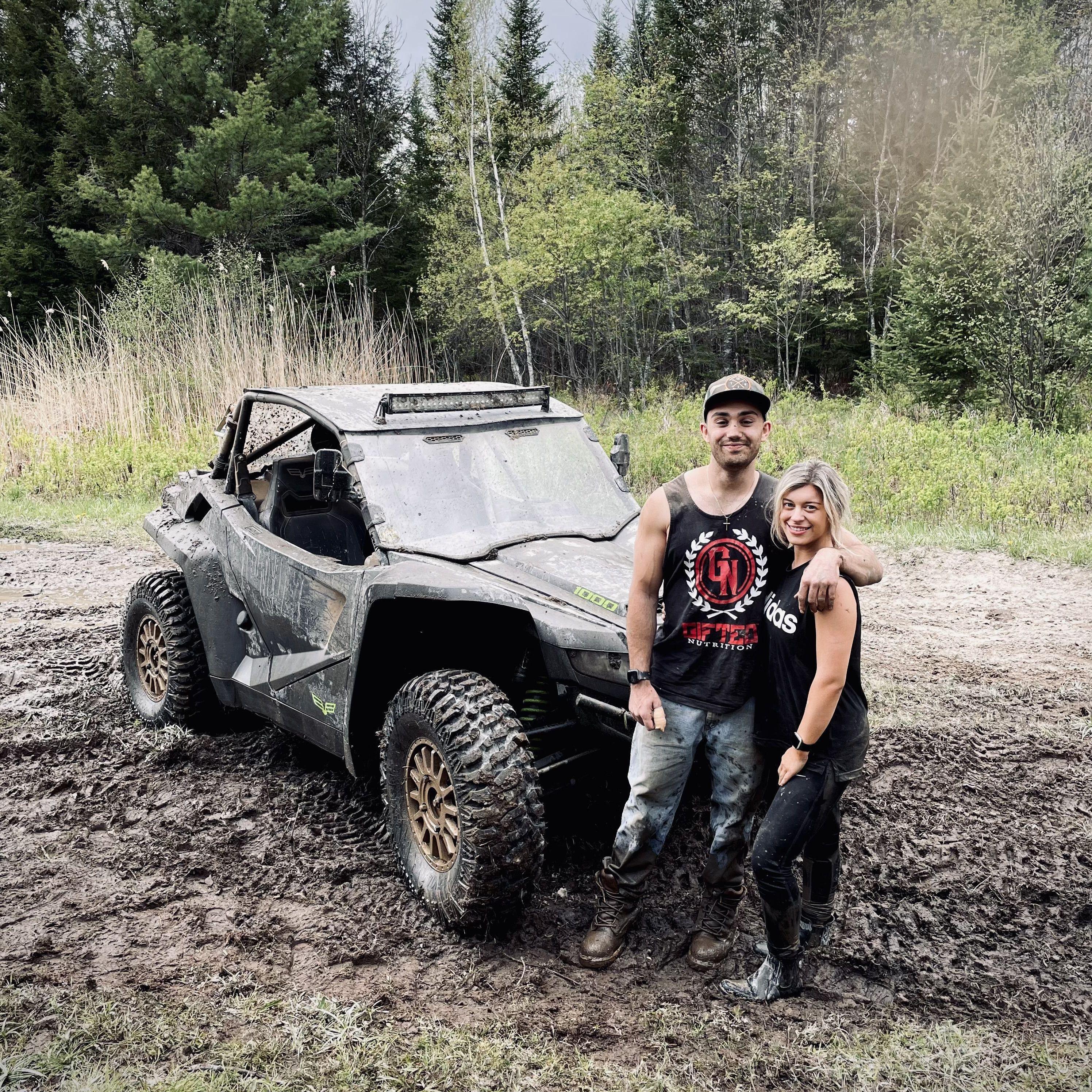 My first side by side trip with Drew up North!