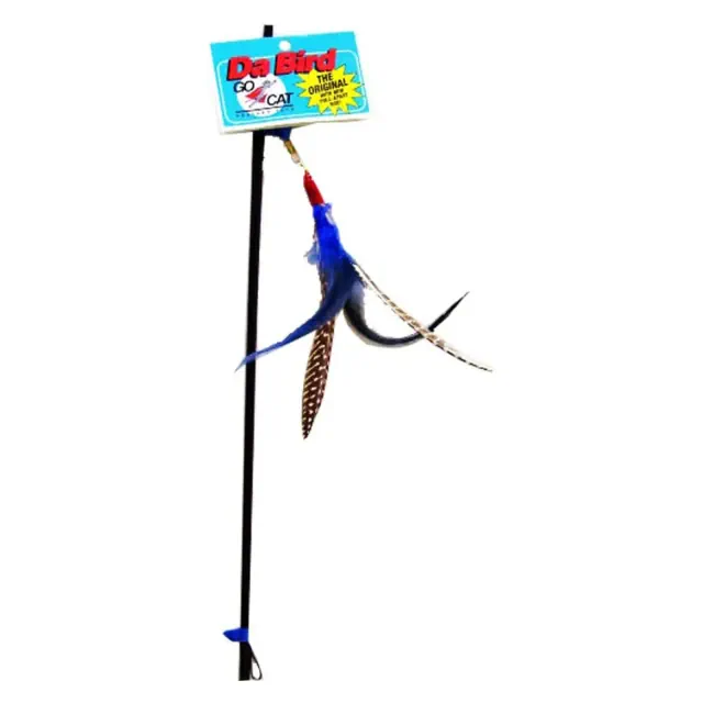 GoCat Da Bird Pull 2 Piece Pull Apart Rod & Bird, Handmade in The USA