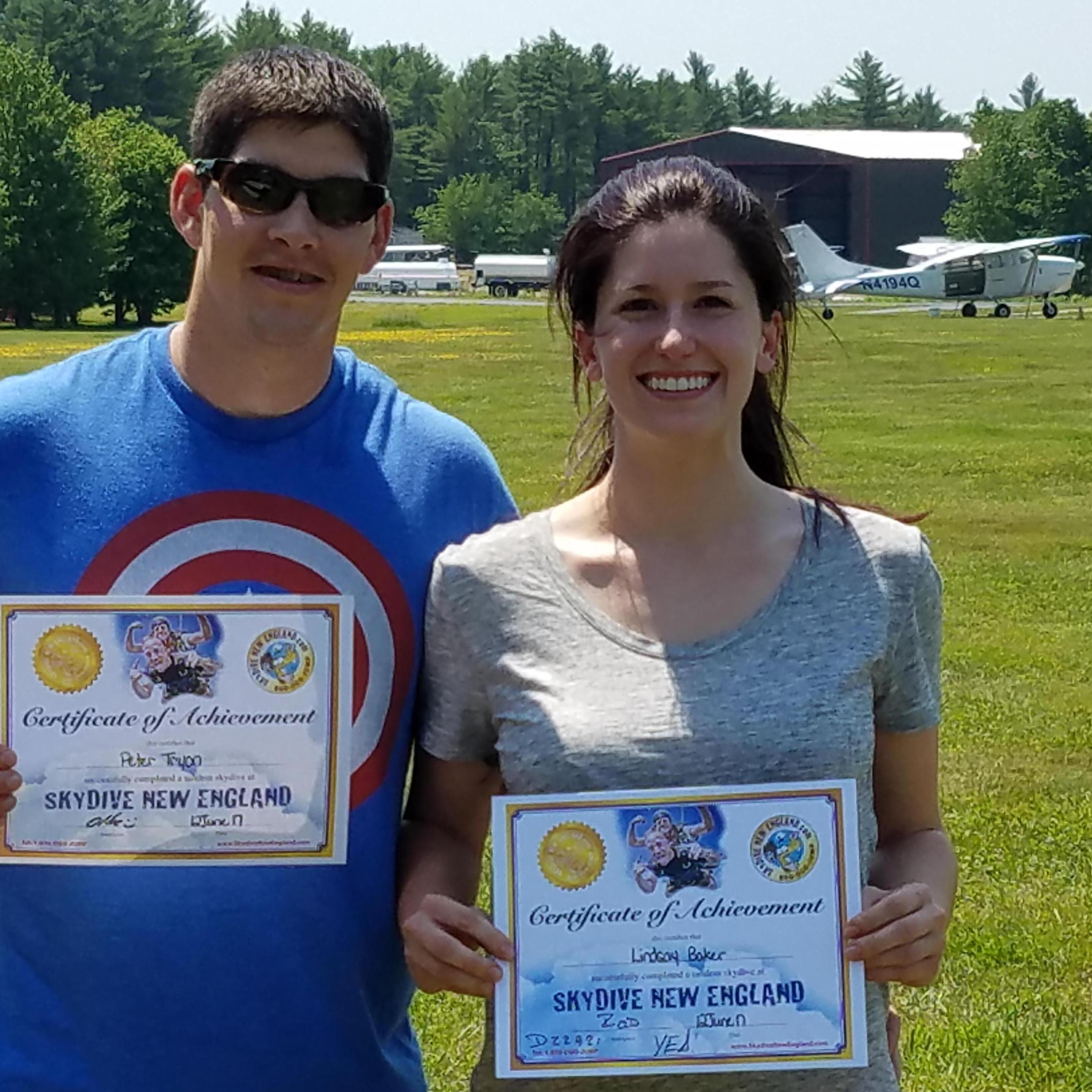 That time we jumped out of a perfectly good plane
