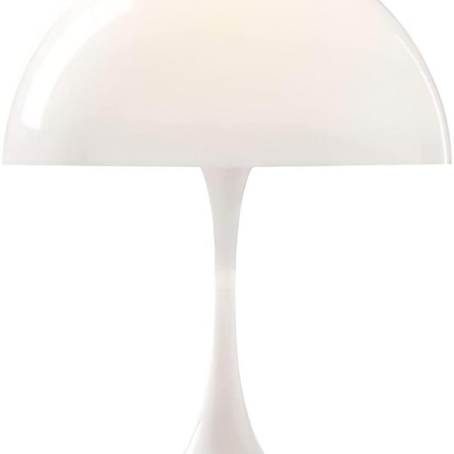 Lotus Atelier Lámpara danesa de hongos de la Edad Espacial Lámparas de mesa de mediados de siglo | Lámpara estética de mesita de noche lámpara de escritorio y lámpara de dormitorio | Lámpara moderna de mediados de siglo para dormitorio