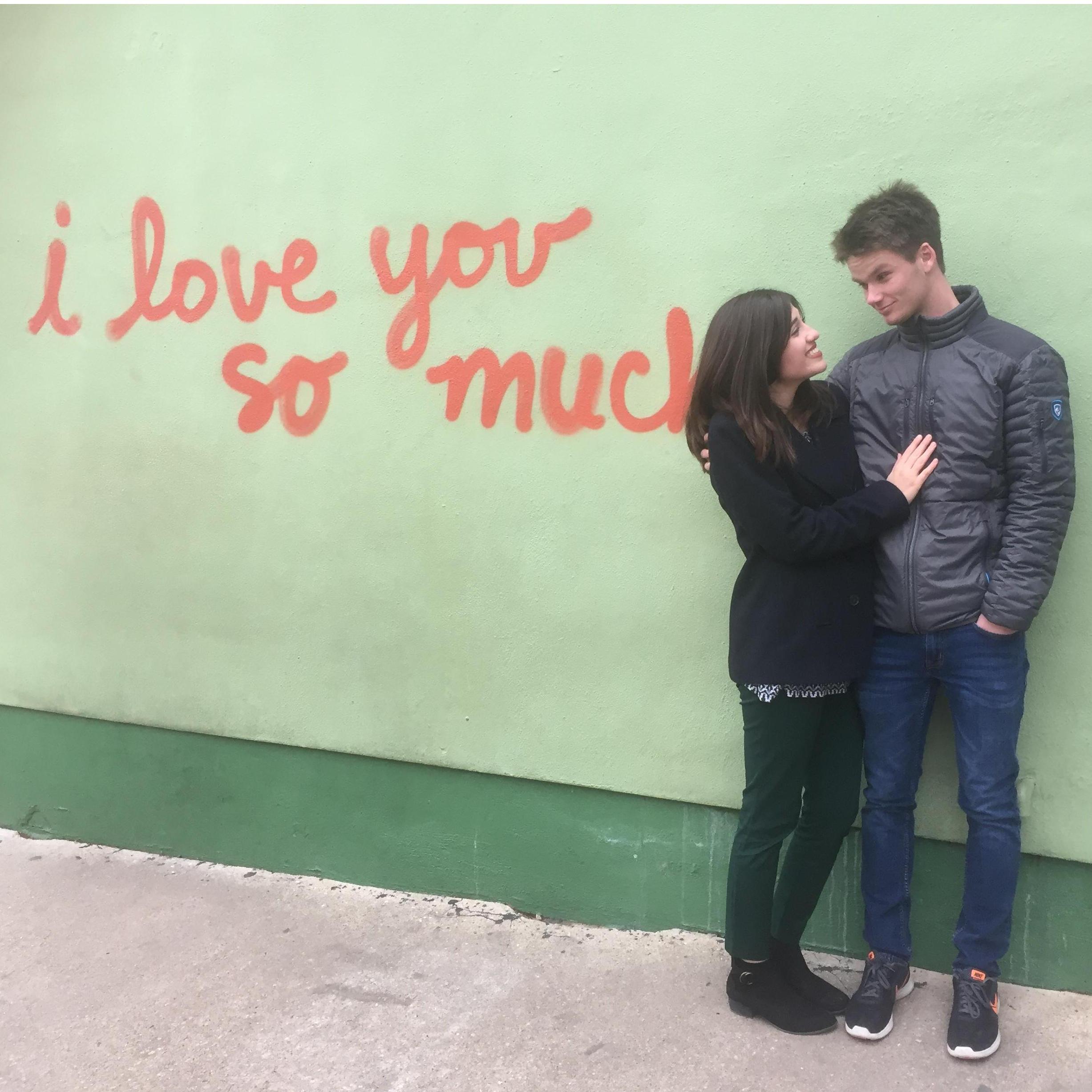 Christmas Break of 2017 and we *thought* we loved each other then... Oh, how our love has grown since then!