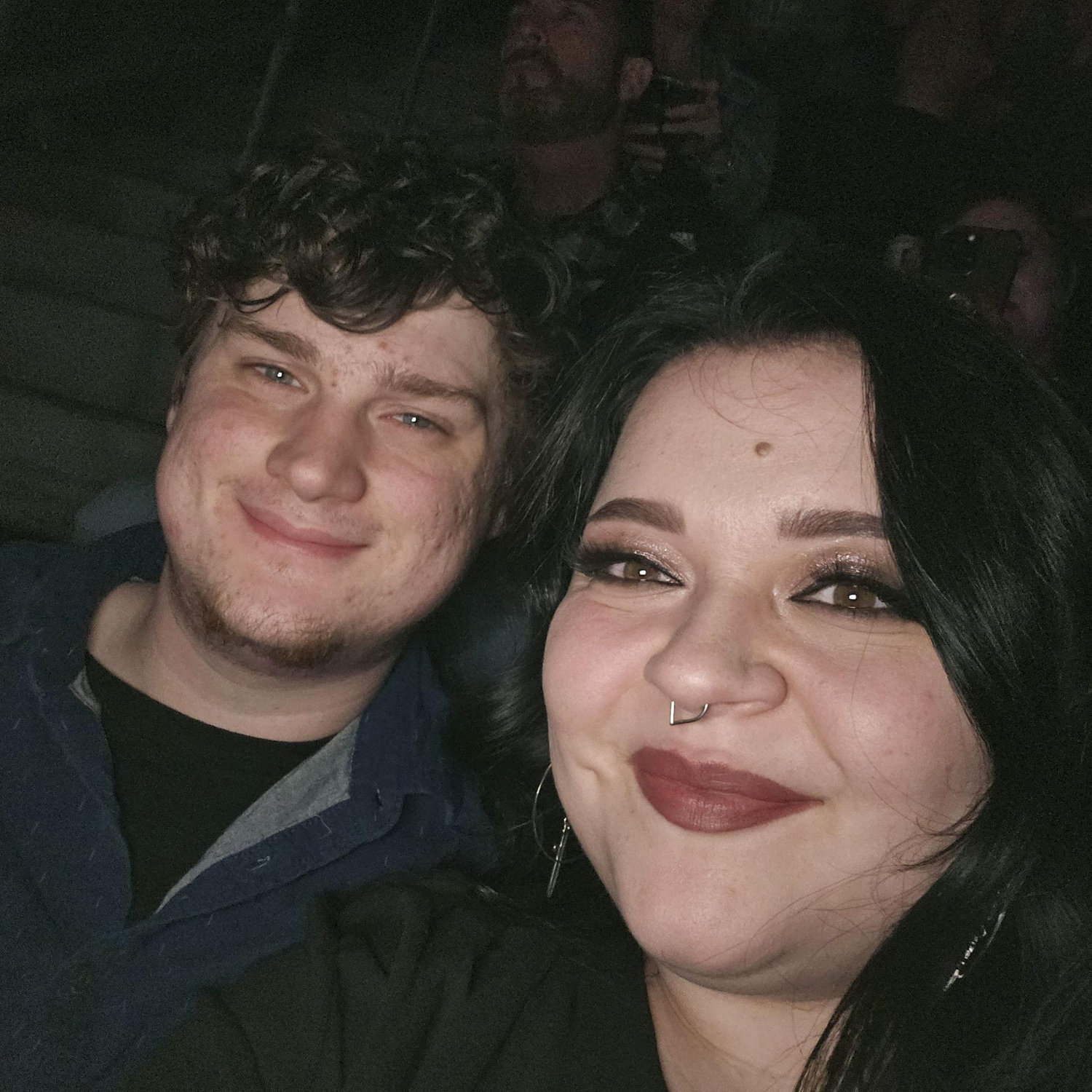 Us having the best of times at the Billy Joel/Stevie Nicks show in March 2024.