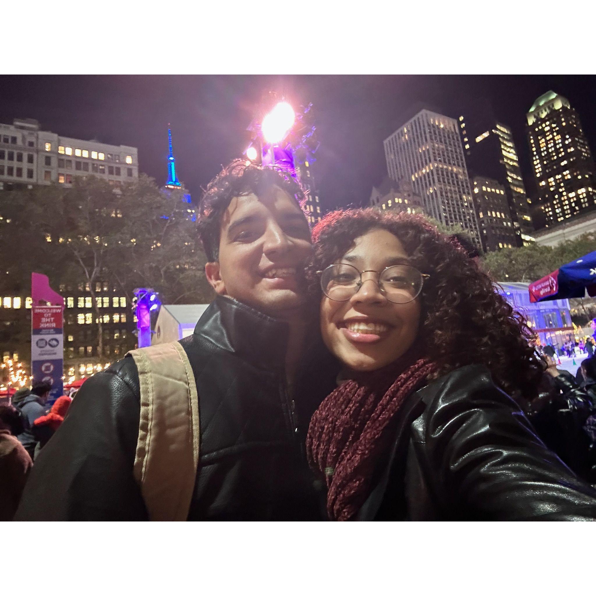 Ice Skating In NYC 11/14