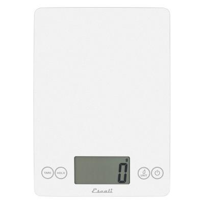 Escali Glass Arti Digital Kitchen Scale White