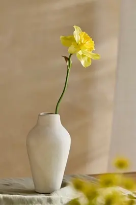 Faux Narcissus Stem, Yellow