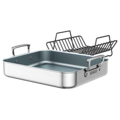 Zwilling J.A. Henckels Ceramic Stainless Steel Roasting Pan
