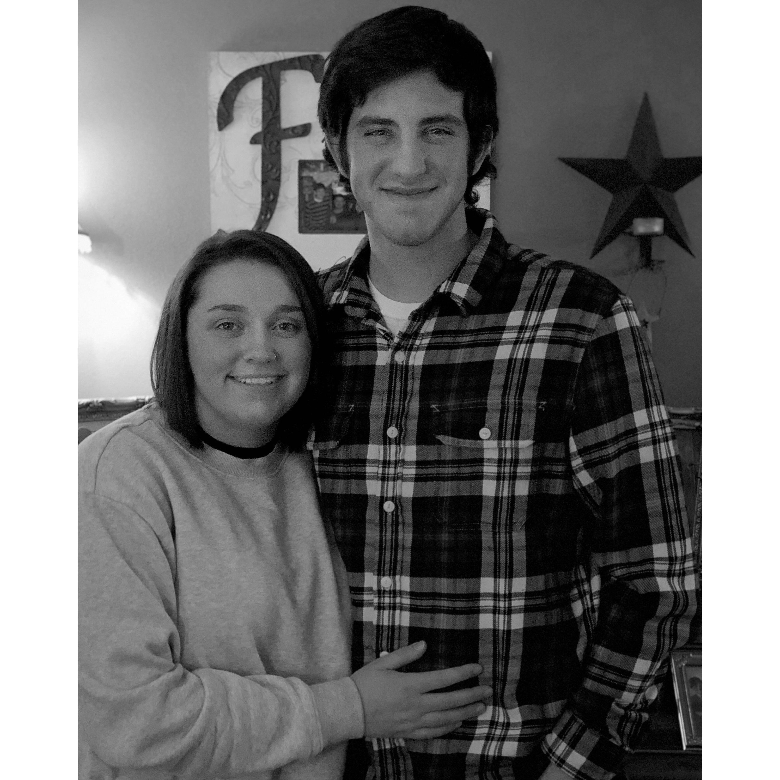 Our first Thanksgiving together!