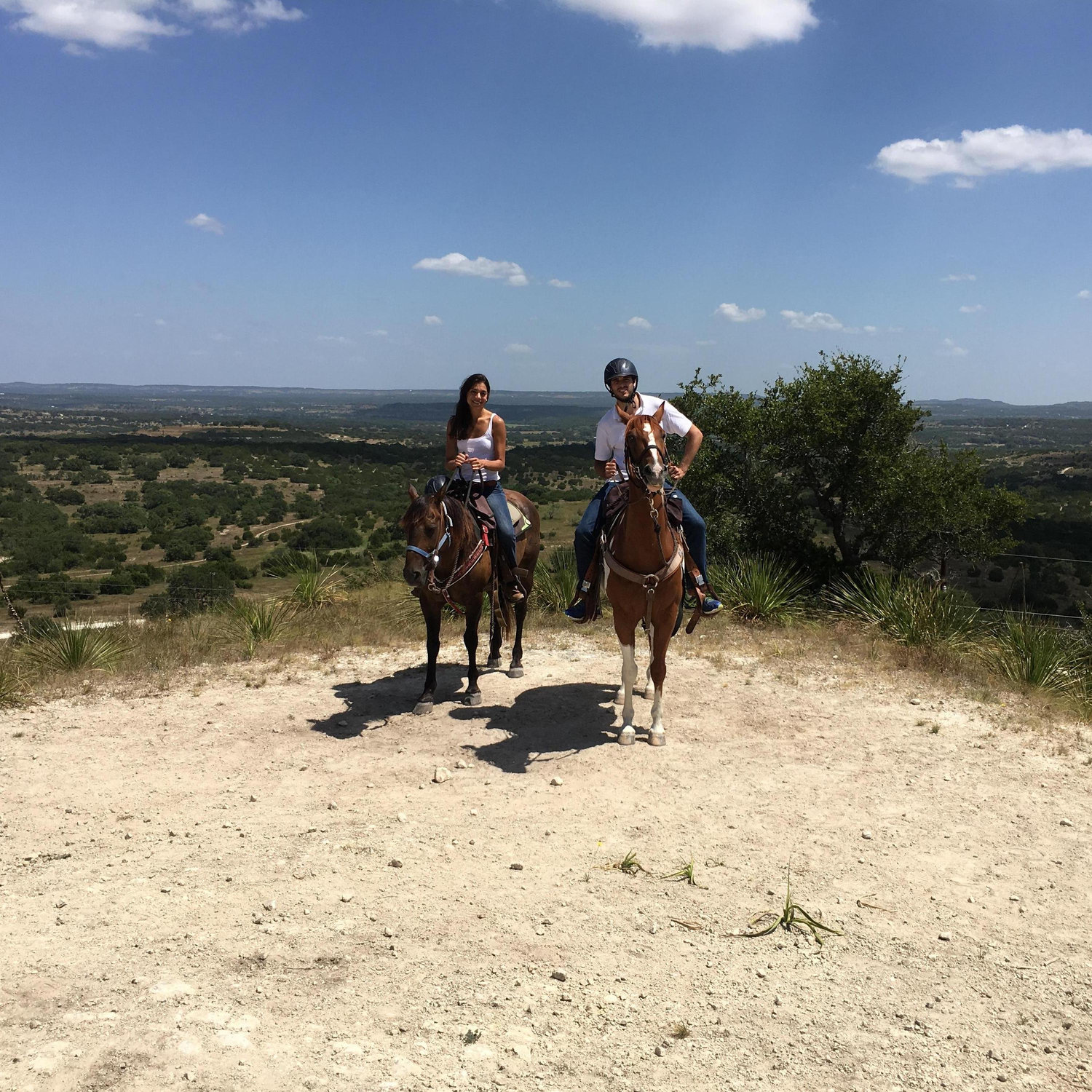 A primeira cavalgada no Texas! 6/8/2016