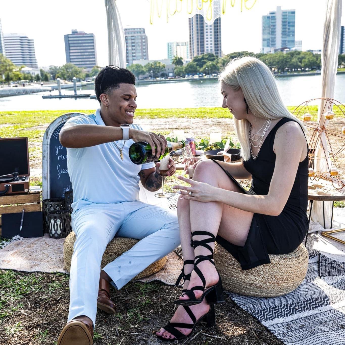 The proposal celebration