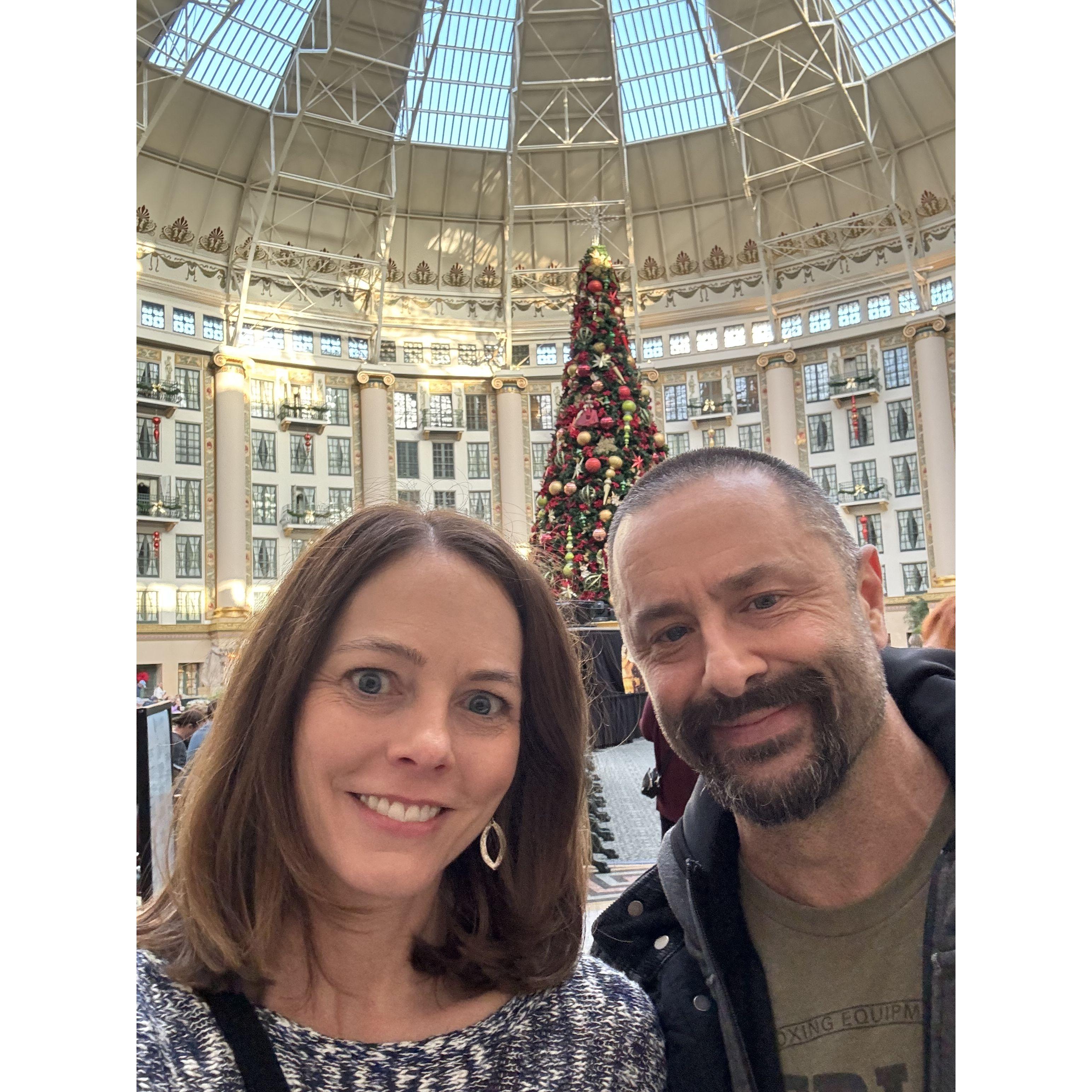 Day trip to French Lick, Indiana to see the Christmas decorations. We also found the best Amish restaurant on the way!