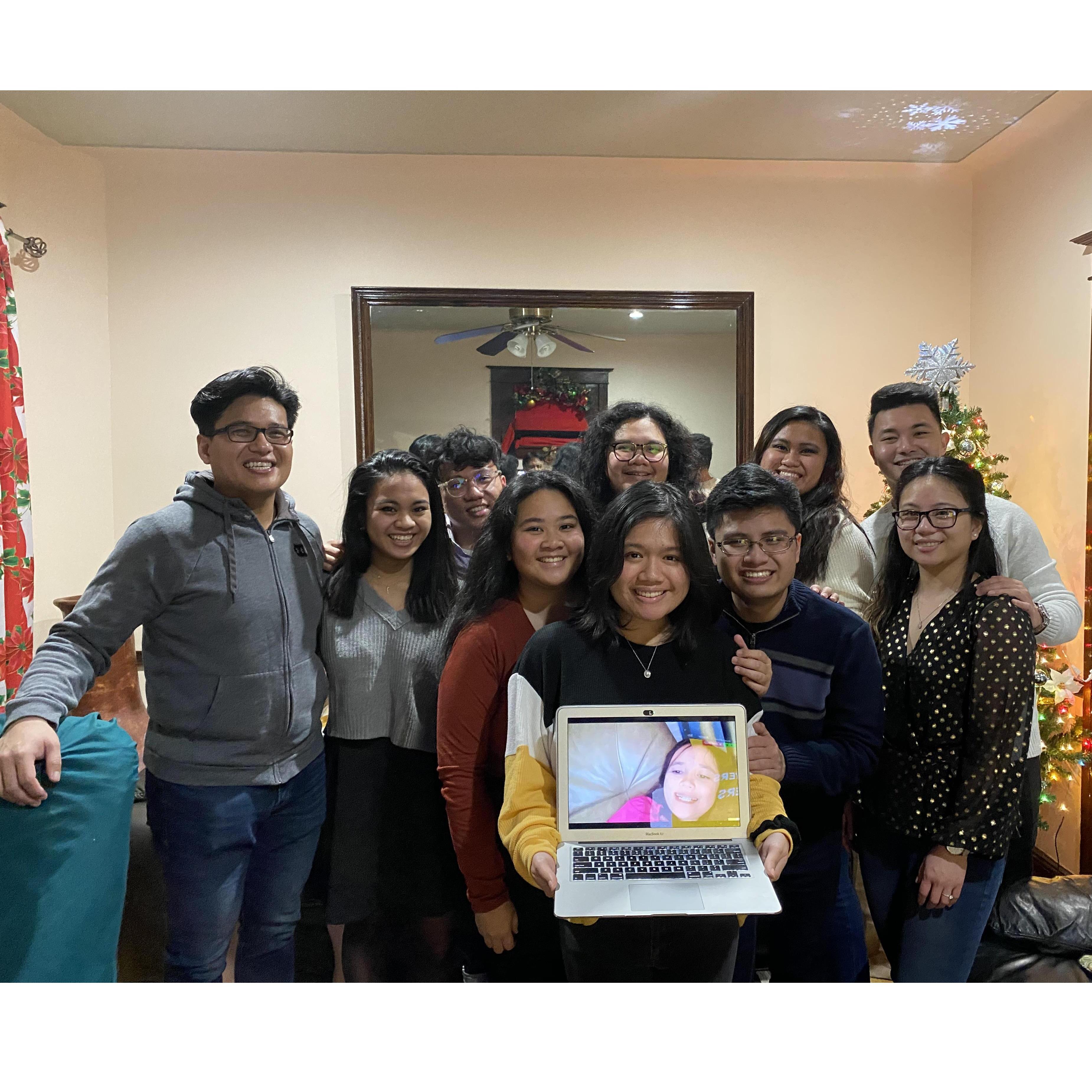 1/1/21 - New Year's day with Kathryn's cousins