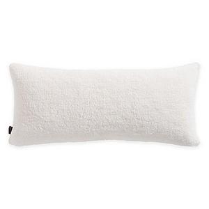 UGG® Fuzzy Sherpa Plush Bolster Throw Pillow in Natural