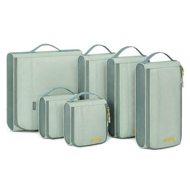 Packing Cubes for Suitcases, BAGSMART 6 Set Packing Cubes for Travel Accessories, Lightweight Luggage Suitcase Organizer Bags Set, Keep Shape Travel Cubes for Packing