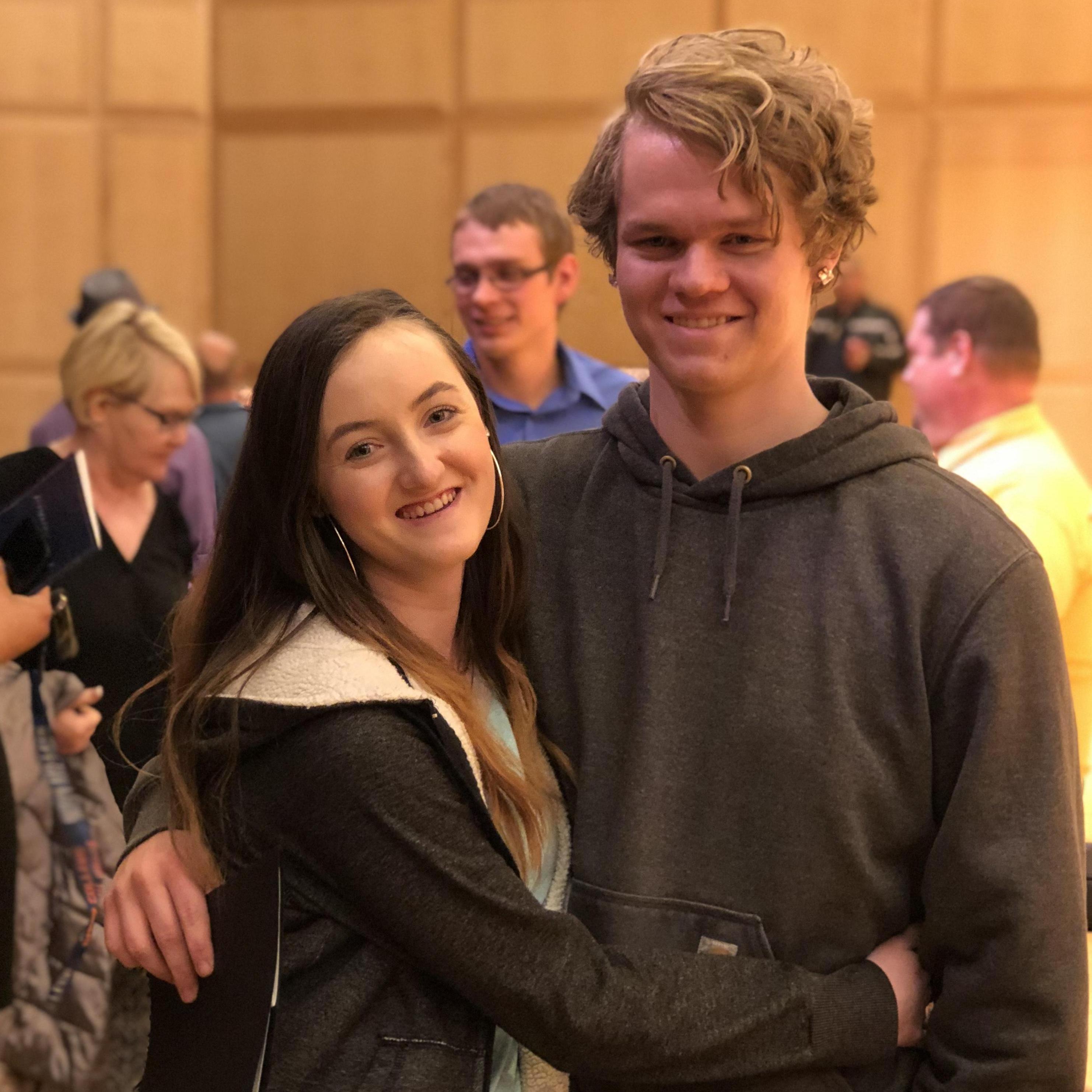Edward graduating from Utah College of Massage Therapy.