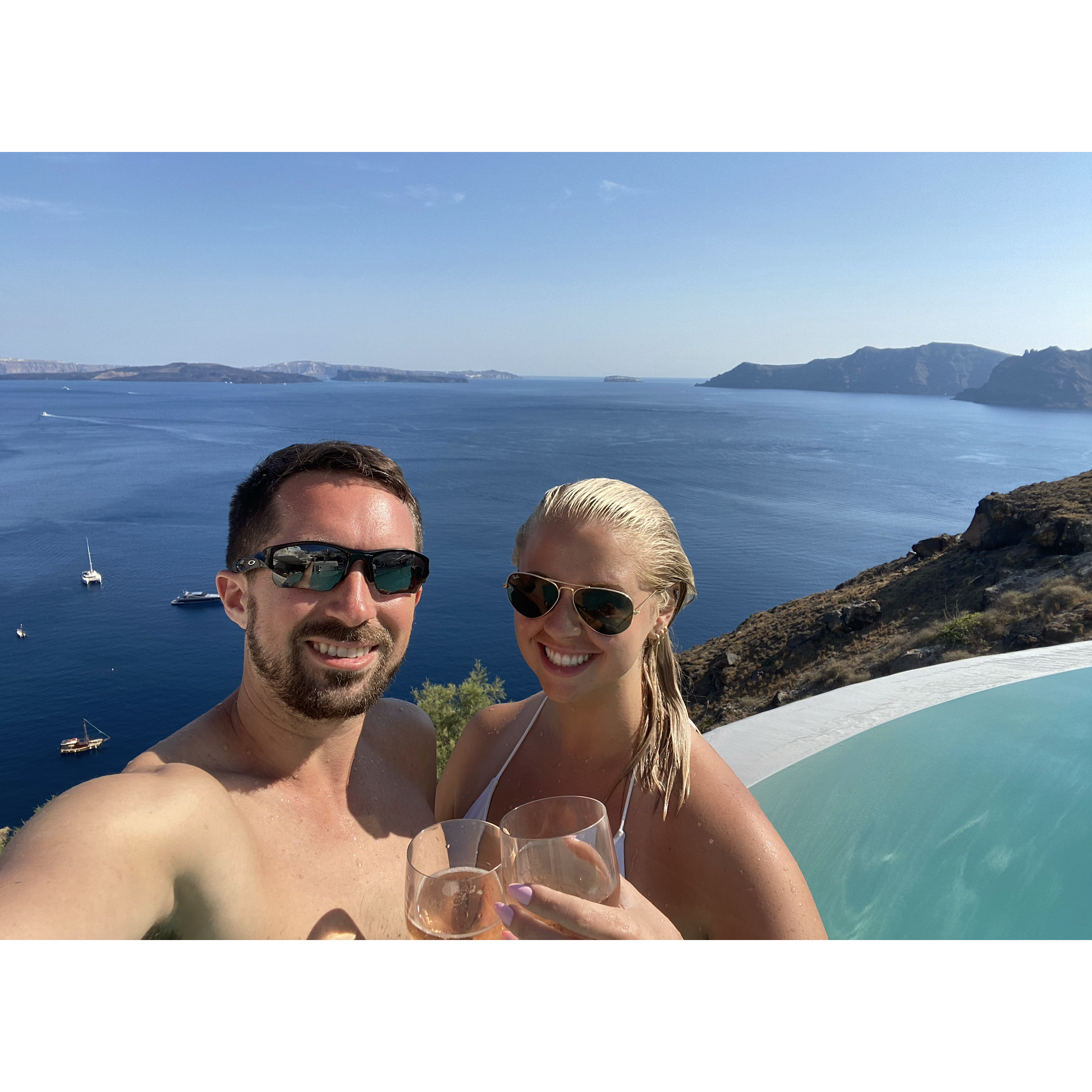 In Oia, Greece